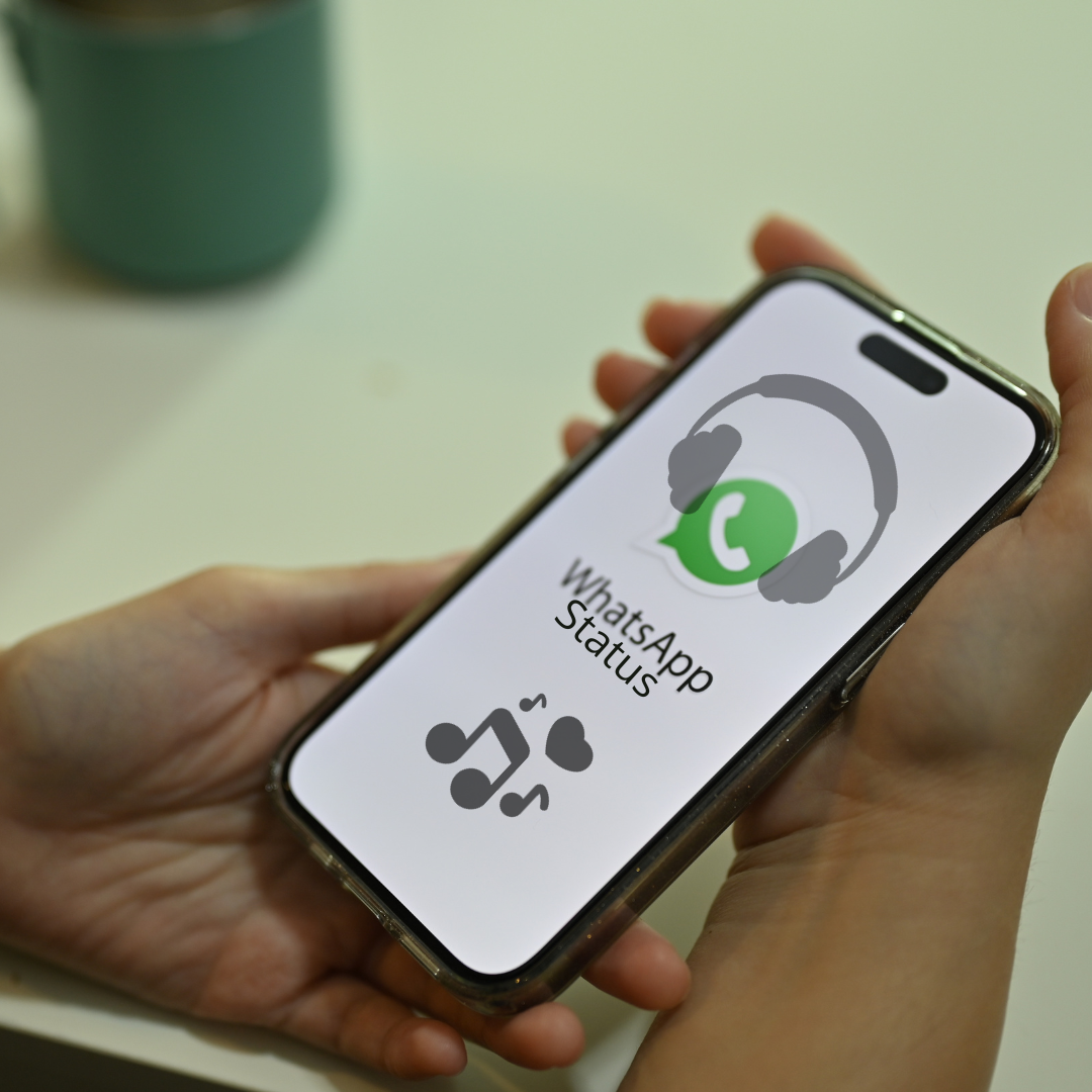 Mettre une photo avec de la musique sur le statut WhatsApp